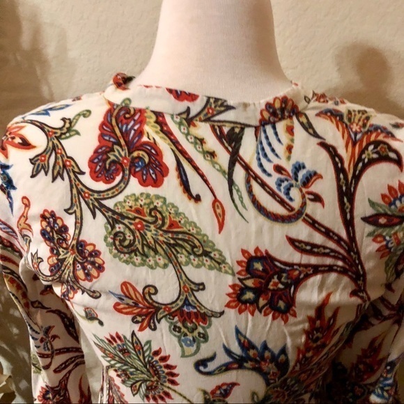 ZARA gorgeous vibrant lightweight top - Picture 7 of 8